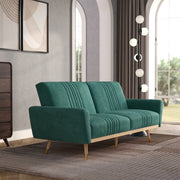 Sofa Bed 3 Seater Luxury Velvet Click Clack Living Room Recliner Couch Sleeper