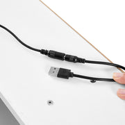 Bathroom Cabinet Mirror LED Touch Shelves Storage Wall Mounted Makeup Washroom