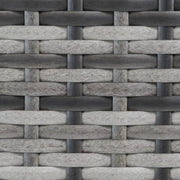 Pyramid Flame Tower Outdoor Gas Patio Heater - Grey Rattan