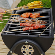 Portable Grill Camping BBQ Garden Barbecue Smoker Burner Charcoal Tabletop Grill