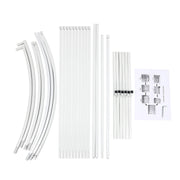 Large Arch Door Wedding Metal Frame Backdrop Stand Party Flower Decor Rack 220cm