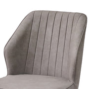 2x Dining Chair PU High backrest Metal Legs Kitchen Home Restaurant Office Room