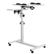 Lazy Mobile Overbed Table Height Adjustable Laptop Stand Sofa Side Tilt Lap Desk