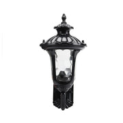 Black Rust Proof Traditional Coach House Wall Garden Outside Lantern Light IP44