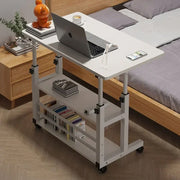 Notebook Computer Desk Height Adjustable Overbed Sofa Table Laptop Tray Small PC