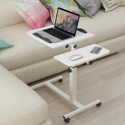 Lazy Mobile Overbed Table Height Adjustable Laptop Stand Sofa Side Tilt Lap Desk