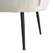 2 Seater Sofa Teddy Velvet Lounge Armchair Couch Accent Chair with Pillow Lounge