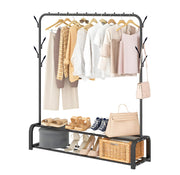 Clothes Rail Rack Heavy Duty Garment Hanging Display Stand Shoes Storage Shelves