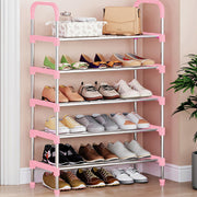 Narrow Shoe Rack Tower Storage Shelf Tall Footwear Stand Entryway Tidy Organiser