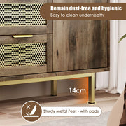 Sideboard Cabinet Cupboard Storage Drawers and Doors for Living Room, Bedroom