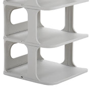 Narrow Shoe Rack Tower Storage Shelf Tall Footwear Stand Entryway Tidy Organiser
