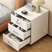 3 Drawers Filing Cabinet Home Office Mobile File Storage Organizer Under Desk