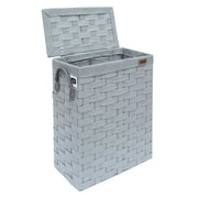 Laundry Linen Basket Bin Bathroom Storage Hamper Basket With Lid