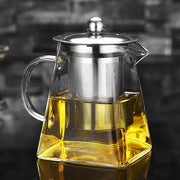 Clear Glass Teapot Kettles Tea Pot with Removable Infuser Jugs 350/550/750/950ML