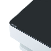 Modern Rectangle Coffee Tea Table Tempered Glass Top Living Room With Drawers