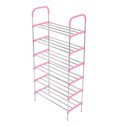 Narrow Shoe Rack Tower Storage Shelf Tall Footwear Stand Entryway Tidy Organiser