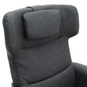 Swivel Recliner Chair Office Ergonomic Adjustable Reclining Chairs & Footrest UK