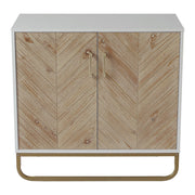 Nordic Storage Cabinet Cupboard Dual Doors Sideboard Console Table Bedroom Stand