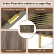 Sideboard Cabinet Cupboard Storage Drawers and Doors for Living Room, Bedroom