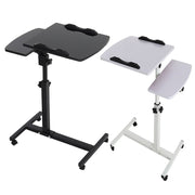Lazy Mobile Overbed Table Height Adjustable Laptop Stand Sofa Side Tilt Lap Desk