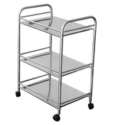 3 Tier Kitchen Trolley Bathroom Storage Portable Home Rack Holder with Wheels UK