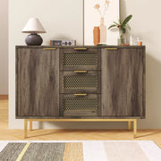 Sideboard Cabinet Cupboard Storage Drawers and Doors for Living Room, Bedroom