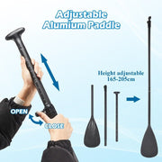 10ft Inflatable Paddle Board SUP Surfboard Stand Up Water Float w/ Accessories