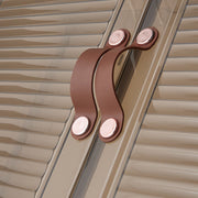 Wall Mount Cabinet Bathroom Shower Caddy 2 Door Vanity Storage Cupboard w/ Hooks