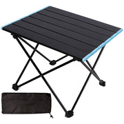 Folding Camping Tables With Carry Bag Portable Garden Picnic BBQ Beach Fishing
