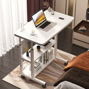 Notebook Computer Desk Height Adjustable Overbed Sofa Table Laptop Tray Small PC