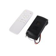 Chic LED Ceiling Fan Modern Chandelier Lamp Living Room Bedroom Pendant Light