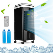 Black Air Cooler Fan Ice Cooling Fan Air Conditioner LED Display Remote Timer UK