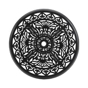 3/5Pcs Cast Aluminum Bistro Set Garden Furniture Dining Table & Cushioned Chairs