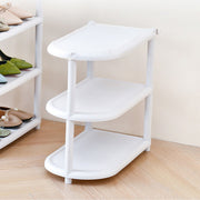 Narrow Shoe Rack Tower Storage Shelf Tall Footwear Stand Entryway Tidy Organiser