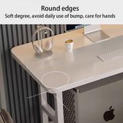 2 Tier Mobile Computer Notebook Desk Adjustable Overbed Sofa Laptop Stand Table