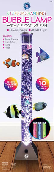 90cm Colour LED Bubble Water Fish Tank Large Lamp Tube Mood Light Changing
