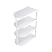 Narrow Shoe Rack Tower Storage Shelf Tall Footwear Stand Entryway Tidy Organiser