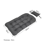 Garden Folding Cocoon Egg Swing Chair Rattan Hanging Basket Hammock with Cushion