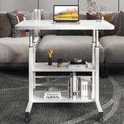 Notebook Computer Desk Height Adjustable Overbed Sofa Table Laptop Tray Small PC