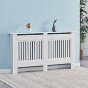 White MDF Wooden Radiator Cover Grill Shelf Small Large Modern Furniture Covers