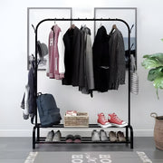 Clothes Rail Rack Heavy Duty Garment Hanging Display Stand Shoes Storage Shelves