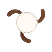 Chic LED Ceiling Fan Modern Chandelier Lamp Living Room Bedroom Pendant Light