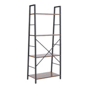Ladder Shelf Bookshelf 4-Tier Shelving Plant Stand Cabinet Storage Cupboard Rack