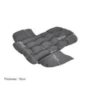 Garden Folding Cocoon Egg Swing Chair Rattan Hanging Basket Hammock with Cushion