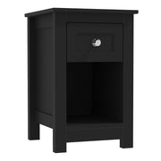 Nightstand Storage Shelf Wood Bedside Table Cabinet Side End Coffee Tea Table UK