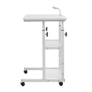 Notebook Computer Desk Height Adjustable Overbed Sofa Table Laptop Tray Small PC