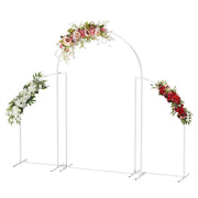 Large Arch Door Wedding Metal Frame Backdrop Stand Party Flower Decor Rack 220cm