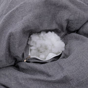 Garden Folding Cocoon Egg Swing Chair Rattan Hanging Basket Hammock with Cushion