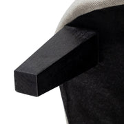 Large Button Tufted Tub Armchair Linen/Velvet Lounge Sofa Cuddle Chair Stool Set