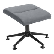 Swivel Recliner Chair Office Ergonomic Adjustable Reclining Chairs & Footrest UK